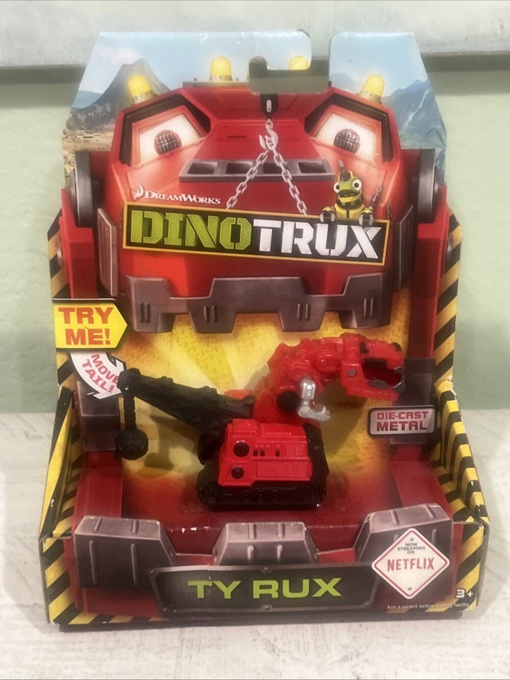 Dinotrux Diecast Ty Rux Vehicle Dream Works Netflix New Sealed